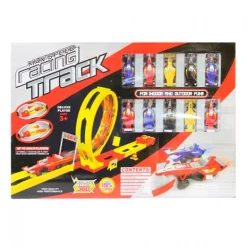 10 Coches Carreta con Pista