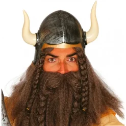 Accesorio Casco de Bárbaro con Cuernos
