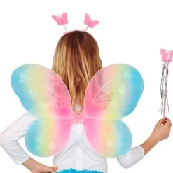 Alas Multicolor con Diadema y Varita