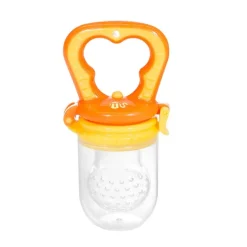 Alimentador Antiahogo Silicona Naranja