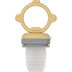 Alimentador silicona gris/ amarillo