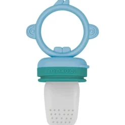 Alimentador silicona verde / azul