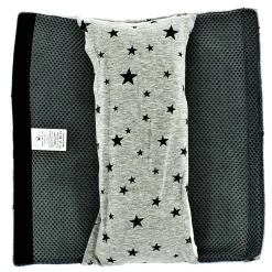 Almohadilla XL cinturón auto estrellas