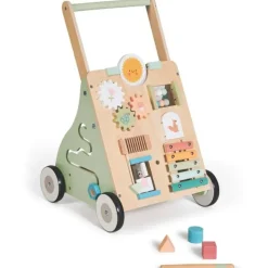 Andador Correpasillos madera Maxi Verde