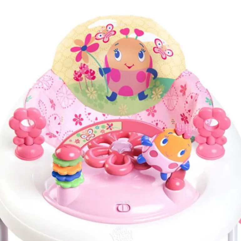 Andador musical rosa