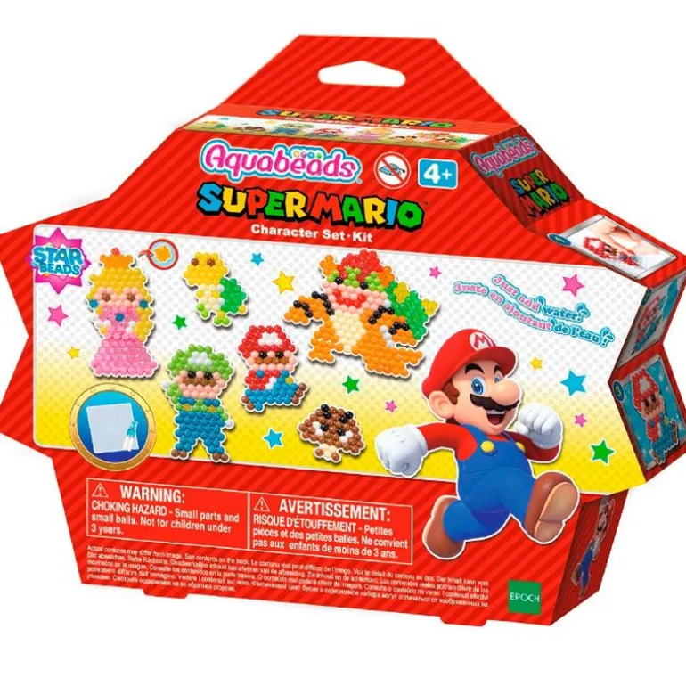 Aquabeads Pack Super Mario Personajes