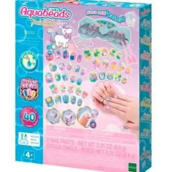 Aquabeads Unicornio Estudio de Uñas