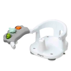 Asiento baño blanco/ gris