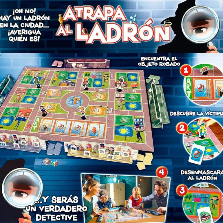 Atrapa al Ladrón Juego de Deducción