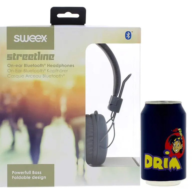 Auriculares Bluetooth Gris