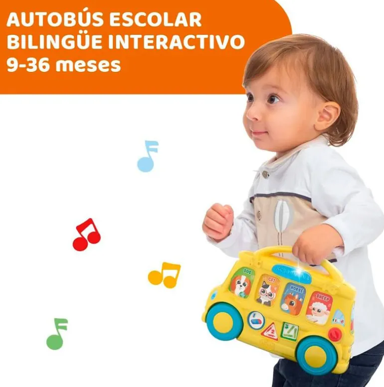 Autobús Escolar Electrónico Educativo Bilingüe