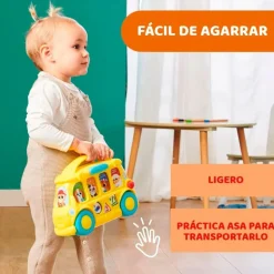 Autobús Escolar Electrónico Educativo Bilingüe