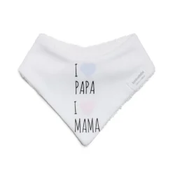 Babero Bandana Papa Mama Soft