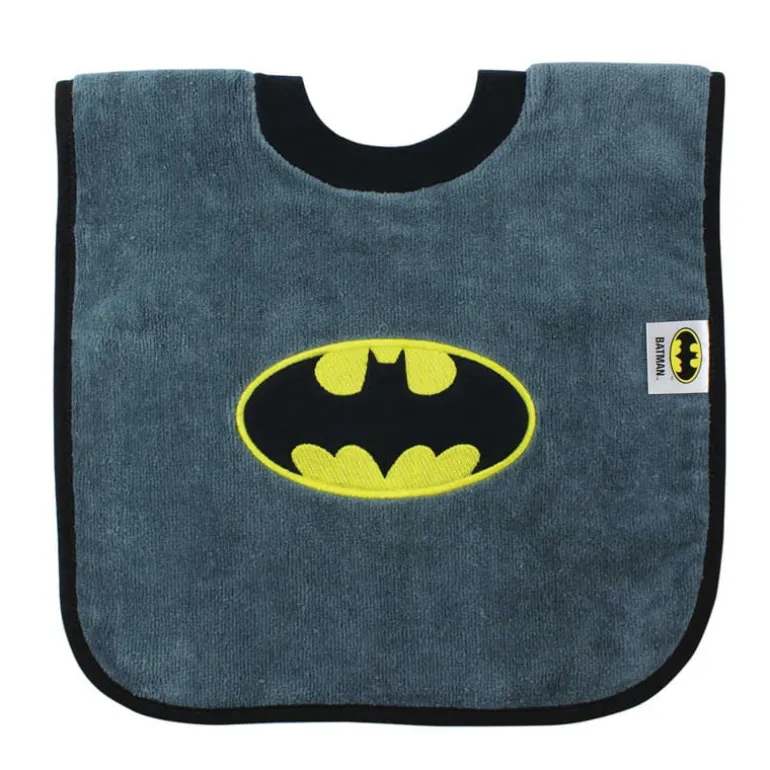 Babero con cuello camiseta Batman