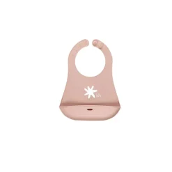 Babero de Silicona Enrollable Pale