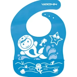 Babero silicona Funny Friends Seal