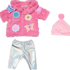 Baby Born Deluxe Conjunto Abrigo Rosa