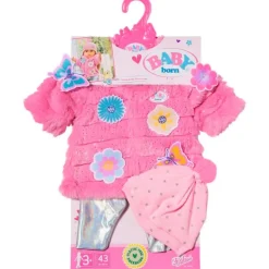 Baby Born Deluxe Conjunto Abrigo Rosa