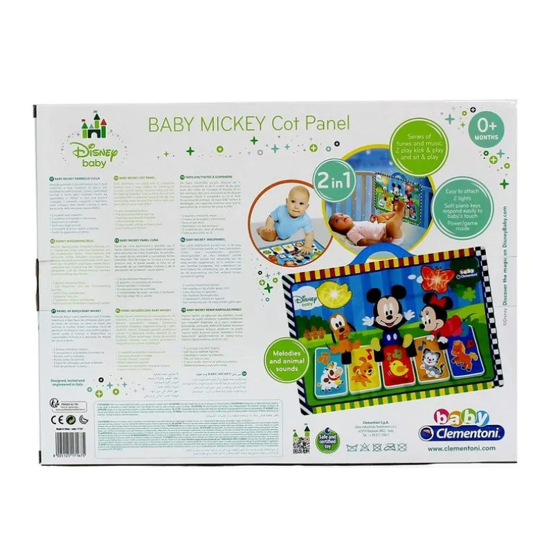 Baby Mickey Mouse Tapiz Piano Musical