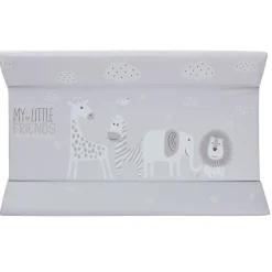 Bañera Bebé Ada sobrebide Safari Gris