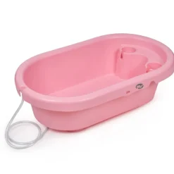 Bañera Bebé con cambiador Bubble Rosa