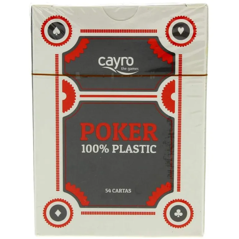 Baraja de Póker Plástico Surtida