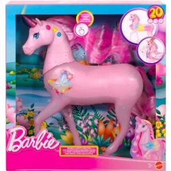 Barbie Unicornio Galopa y Brilla
