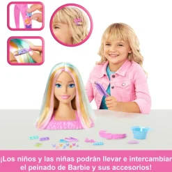 Barbie Busto Peinado Color Reveal