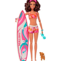Barbie con Tabla de Surf