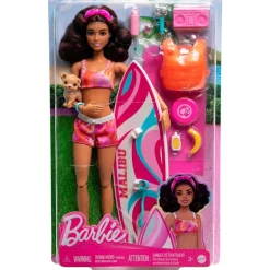 Barbie con Tabla de Surf
