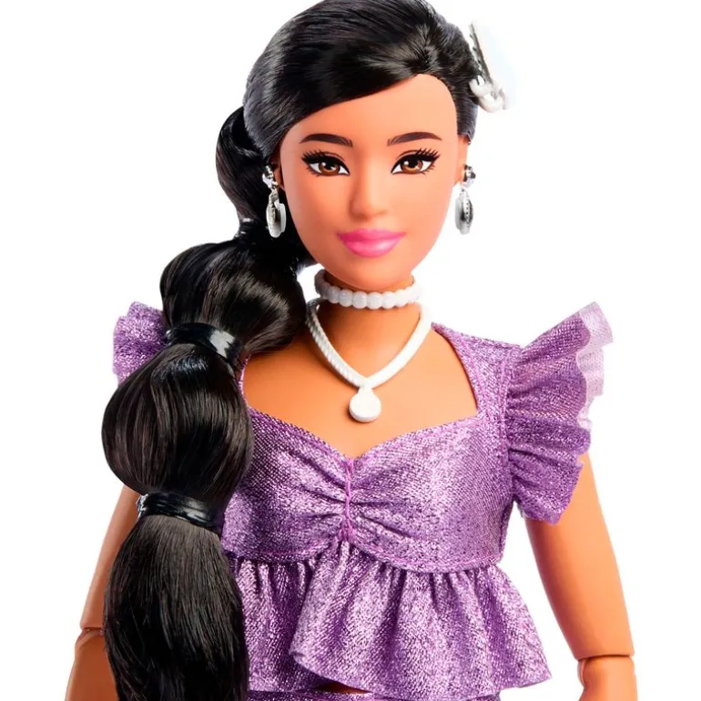 Barbie Deluxe Style Muñeca #9 Top Morado