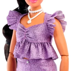Barbie Deluxe Style Muñeca #9 Top Morado