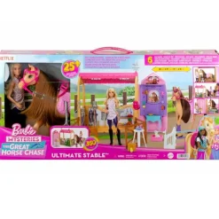 Barbie Muñeca con Caballo y Establo