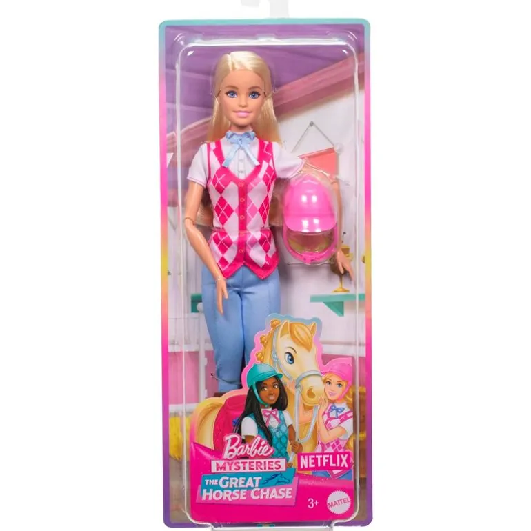 Barbie Muñeca Jinete Equitación