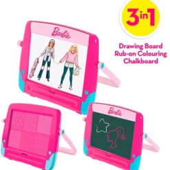 Barbie Pizarra 3 en 1