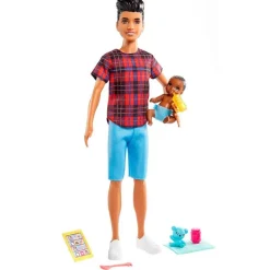Barbie Skipper Caguro con Bebé Muñeca Surtida