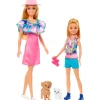 Barbie Stacie Pack Muñecas Rescate Hermanas