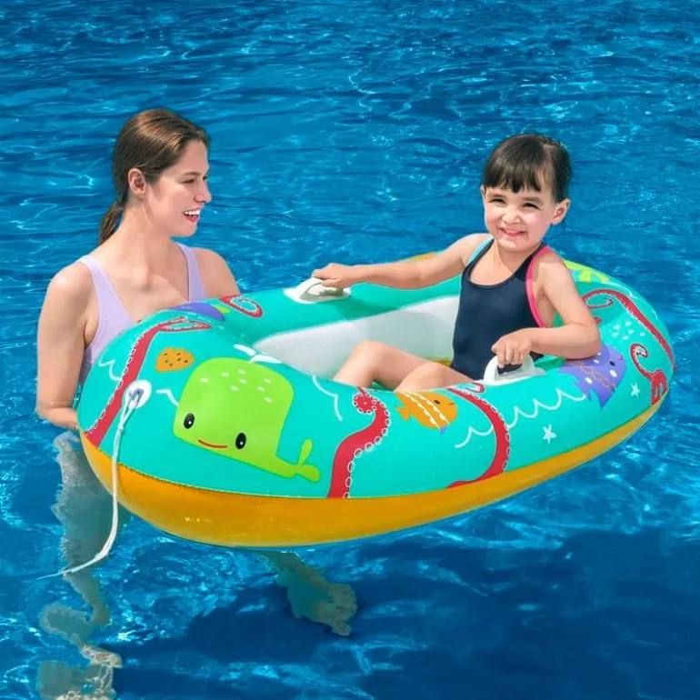 Barca Hinchable Animales Surtida