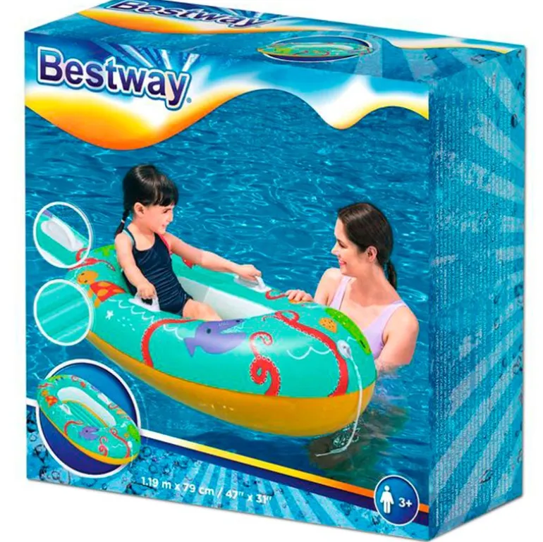 Barca Hinchable Animales Surtida