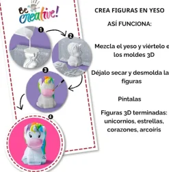Be Creative Unicornios Figuras Yeso