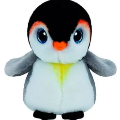 Beanie Boo's Pingüino Gris de Peluche de 15 cm
