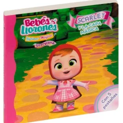 Bebés Llorones Libro Scarlet y la Capa Mágica