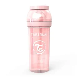 Biberón Anti cólicos de Acero 260 Ml Pink