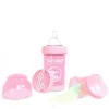 Biberón Anticólicos 180 Ml Rosa Pastel