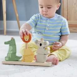 Bloques Apilables con Forma de Animales