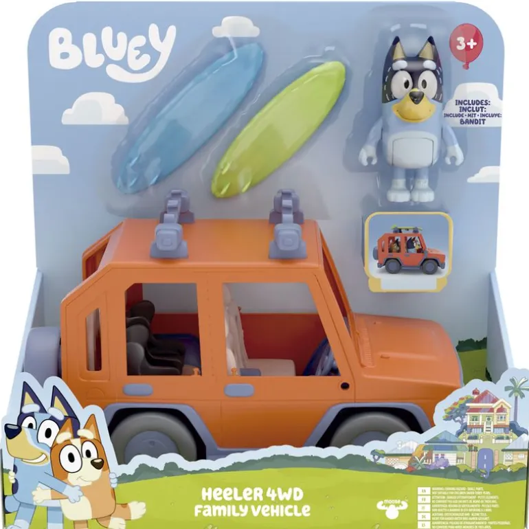 Bluey Coche Familiar