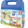 Bluey Maletín Puzzle 2x20 Piezas