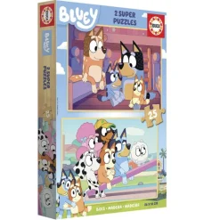 Bluey puzzle madera 25 piezas