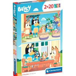 Bluey Puzzle 2x20 Piezas