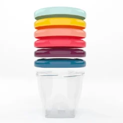 Bols 6 unid 250 ml multicolor